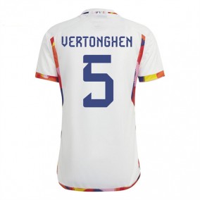Belgien Jan Vertonghen 5 2023/2024 Udebanetrøje